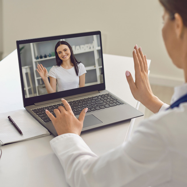 Teletherapie Physiotherapie zuhause digital